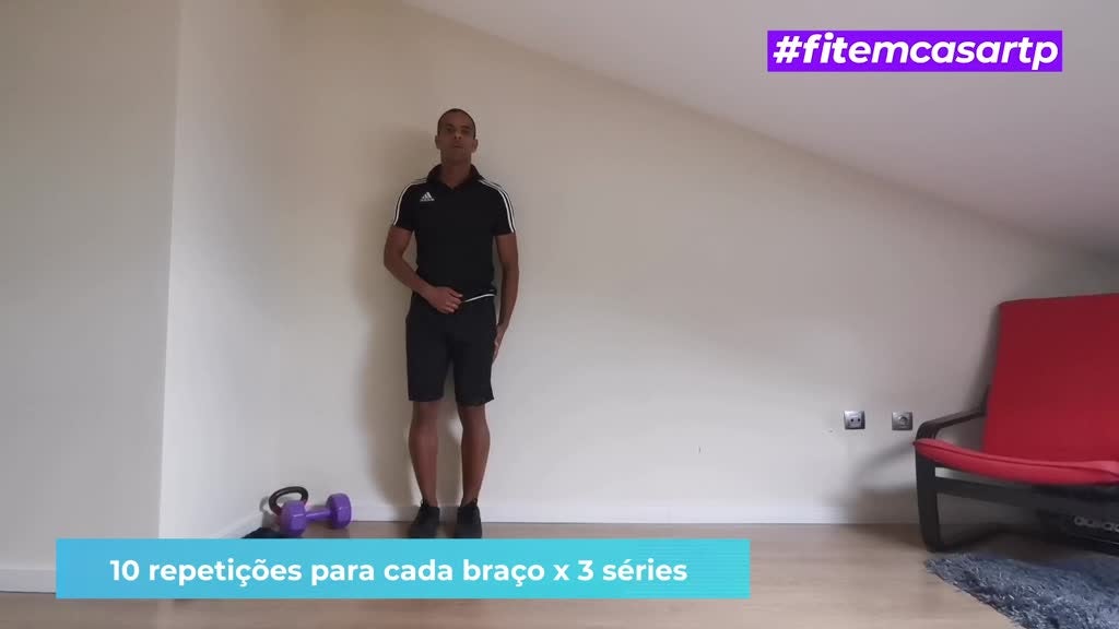 Imagem de Fit em Casa: Treino de Mobilidade - Carlos Elias: Mobilidade do Ombro (continuação)