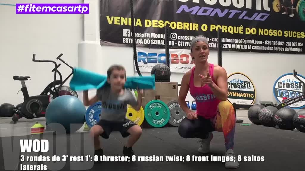 Imagem de Fit em Casa: Treino Funcional para Crian - Raquel Candeias: Tapete voador