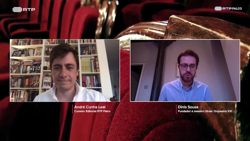 Imagem de À Conversa no Palco - Dinis Sousa | Orquestra XXI