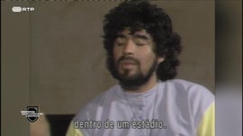 Imagem de Maradona e Manolo Bello