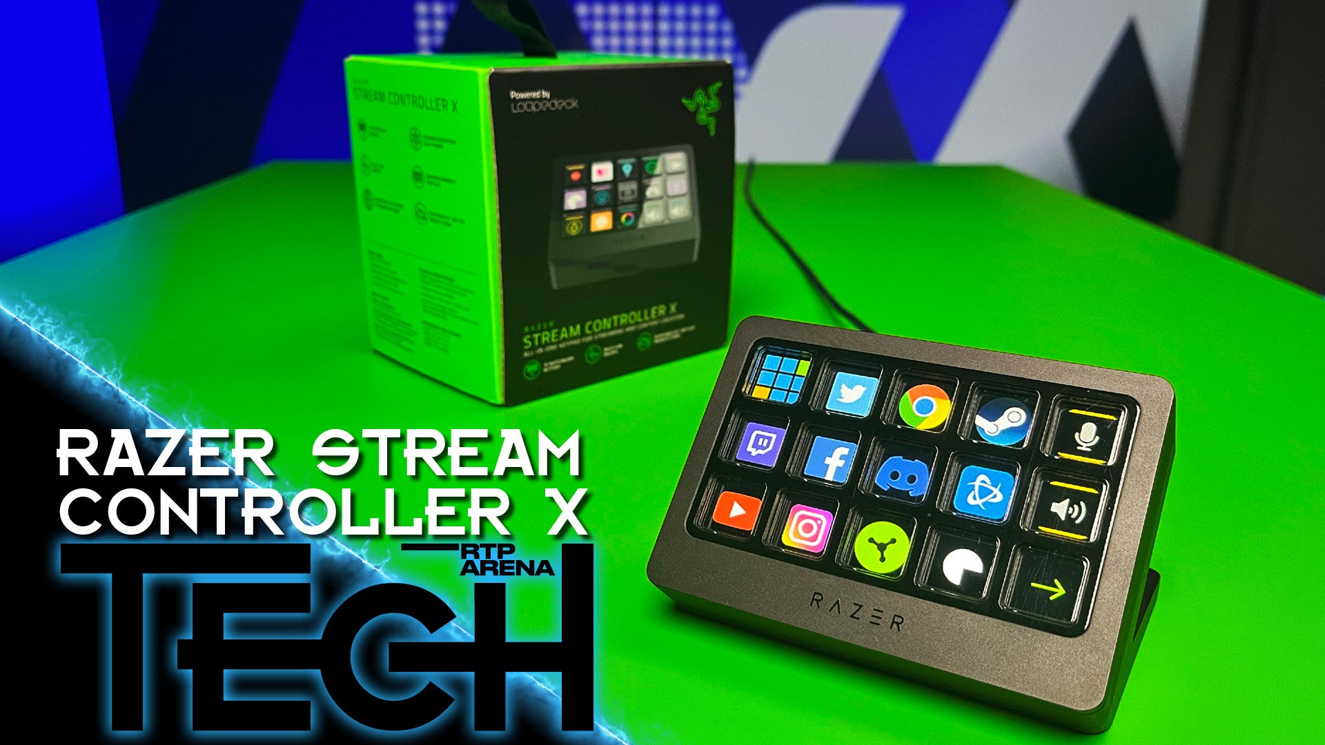 Imagem de RTP Arena Reviews - RAZER Stream Controller X | RTP Arena Tech