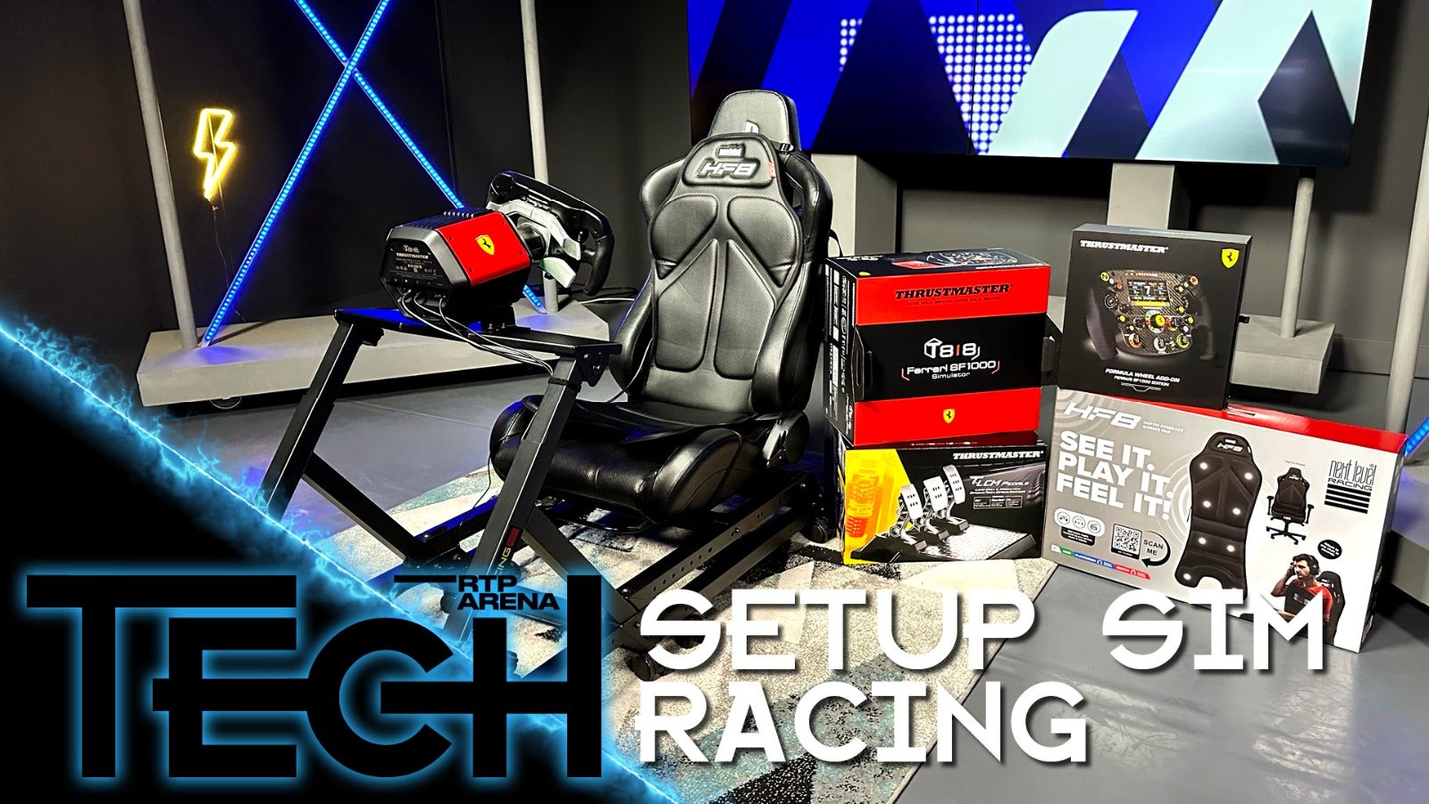 Imagem de RTP Arena Reviews - Setup Sim Racing | RTP Arena Tech
