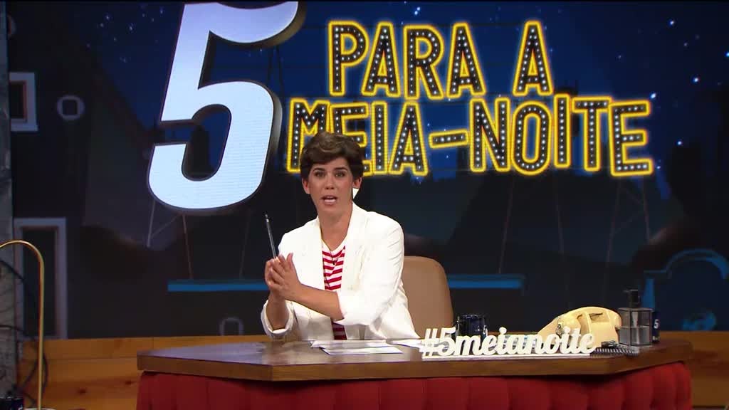 Imagem de 5 Para a Meia-Noite - Carolina Carvalho, António Filipe, Afonso Cruz, José Carlos Malato, Luís Trigacheiro