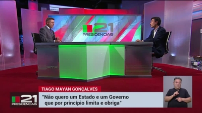 Presidenciais 2021 - Entrevistas - Tiago Mayan Gonçalves