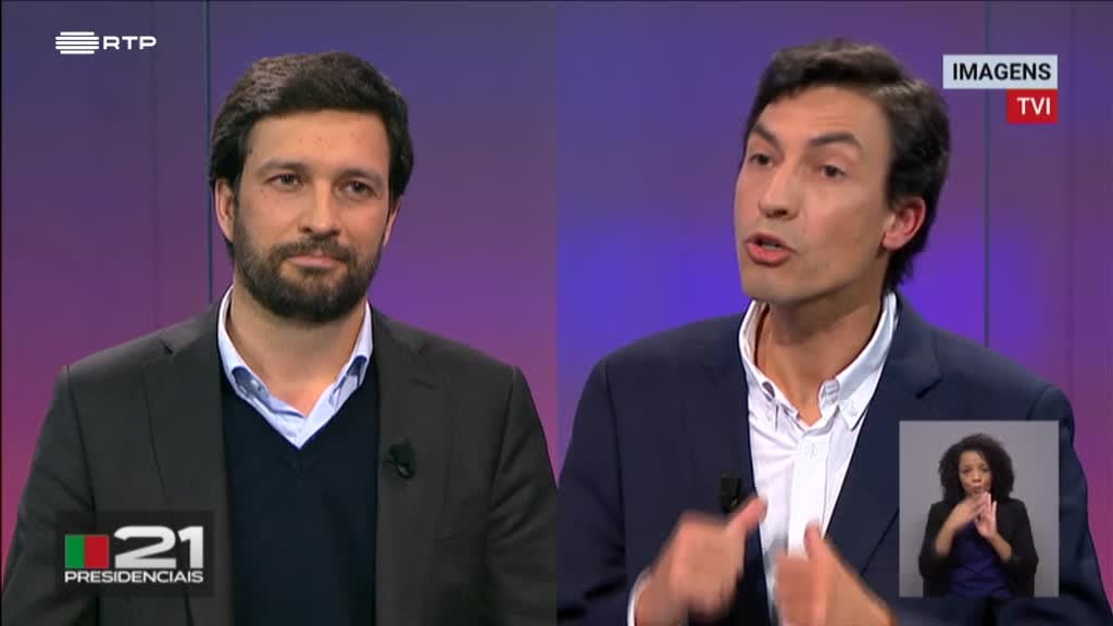 Imagem de Presidenciais 2021 - Debates - João Ferreira x Tiago Mayan