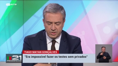Presidenciais 2021 - Debates - Vitorino Silva x Tiago Mayan