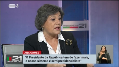 Presidenciais 2021 - Debates - Marcelo Rebelo de Sousa x Ana Gomes