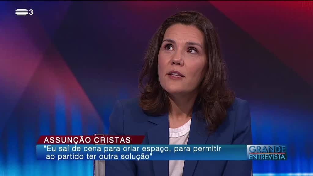 Assun o Cristas Grande Entrevista Informa o Entrevista e