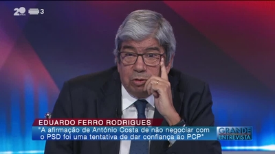 Grande Entrevista - Eduardo Ferro Rodrigues