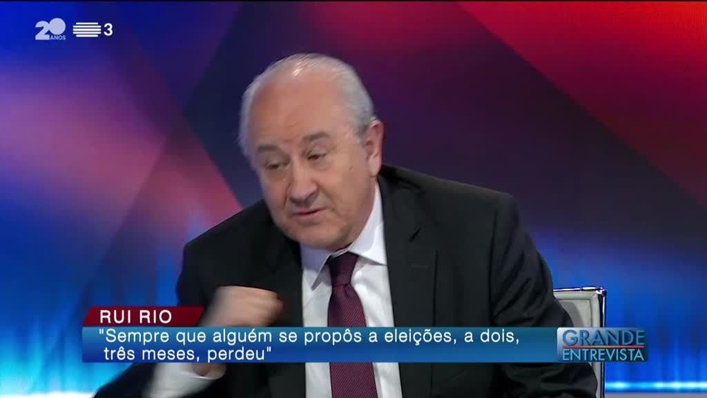 Imagem de Grande Entrevista - Rui Rio