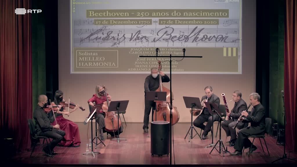 Imagem de Concerto Comemorativo 250 anos de Beetho - Septeto de Beethoven com os solistas do Melleo Harmonia