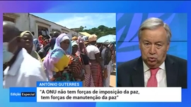 Entrevista ao Secretrio Geral da ONU - Antnio Guterres