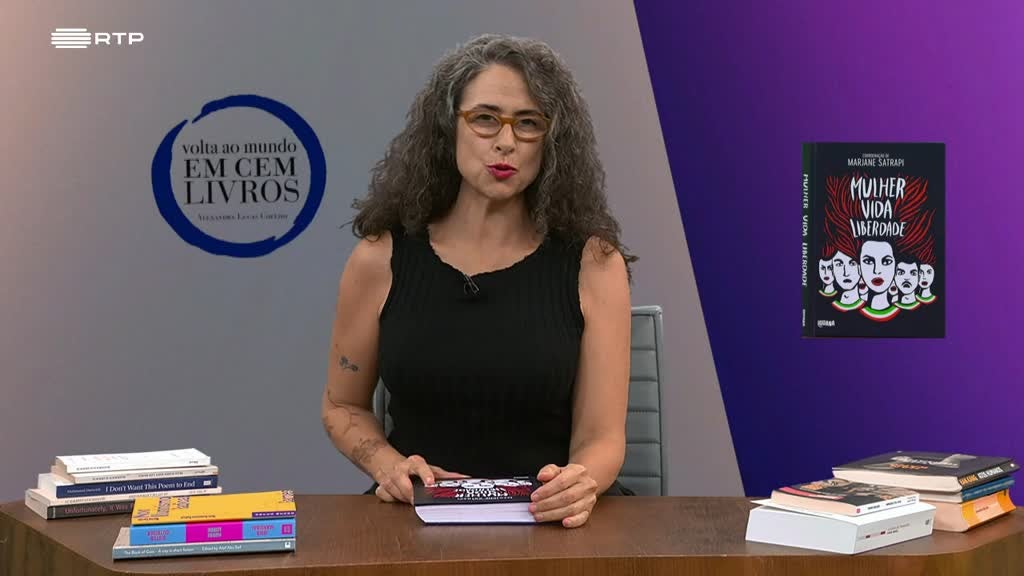 Imagem de Volta ao Mundo em Cem Livros - "Mulher Vida Liberdade" - Marjane Satrapi