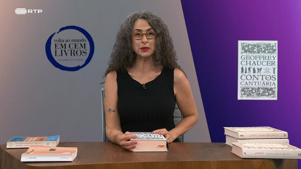 Imagem de Volta ao Mundo em Cem Livros - "Contos Cantuária" - Geoffrey Chaucer