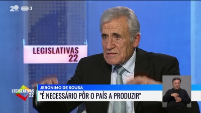 Eleições Legislativas 2022 - Entrevist - PCP - Jerónimo de Sousa
