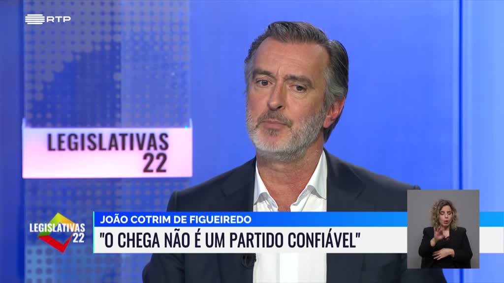 Imagem de Eleições Legislativas 2022 - Entrevist - IL - João Cotrim de Figueiredo