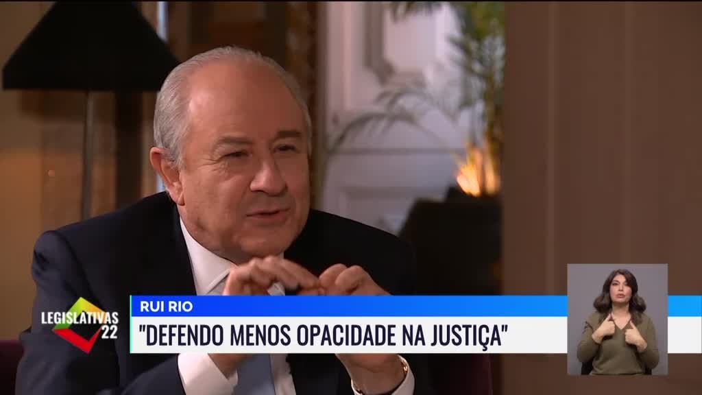 Imagem de Eleições Legislativas 2022 - Entrevist - PSD - Rui Rio