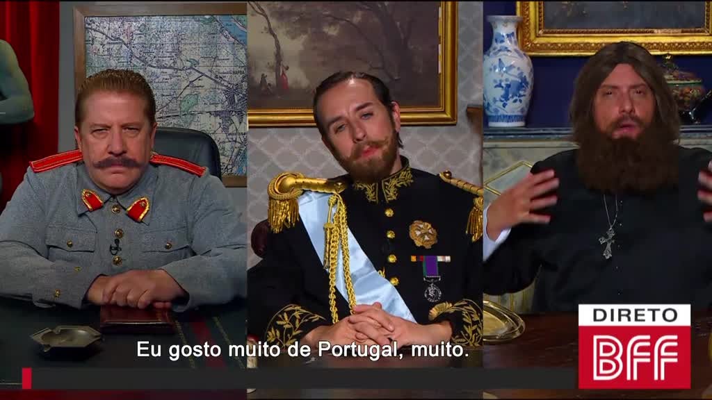 Imagem de Cá Por Casa com Herman José - Diogo Infante, Ana Brito e Cunha, Nininho Vaz Maia, Carlos Leitão, Maria de Vasconcelos