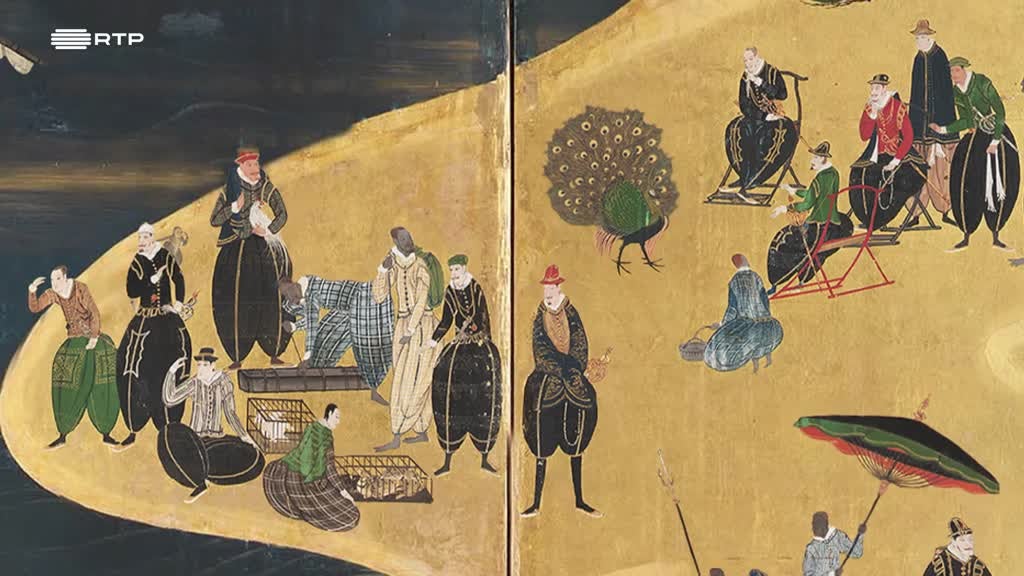 Imagem de duARTe: Uma Peça de Arte - Biombos Namban, Kano Naizen e Kano Domi