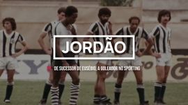 Imagem de Jordão, de sucessor de Eusébio, a goleador no Sporting