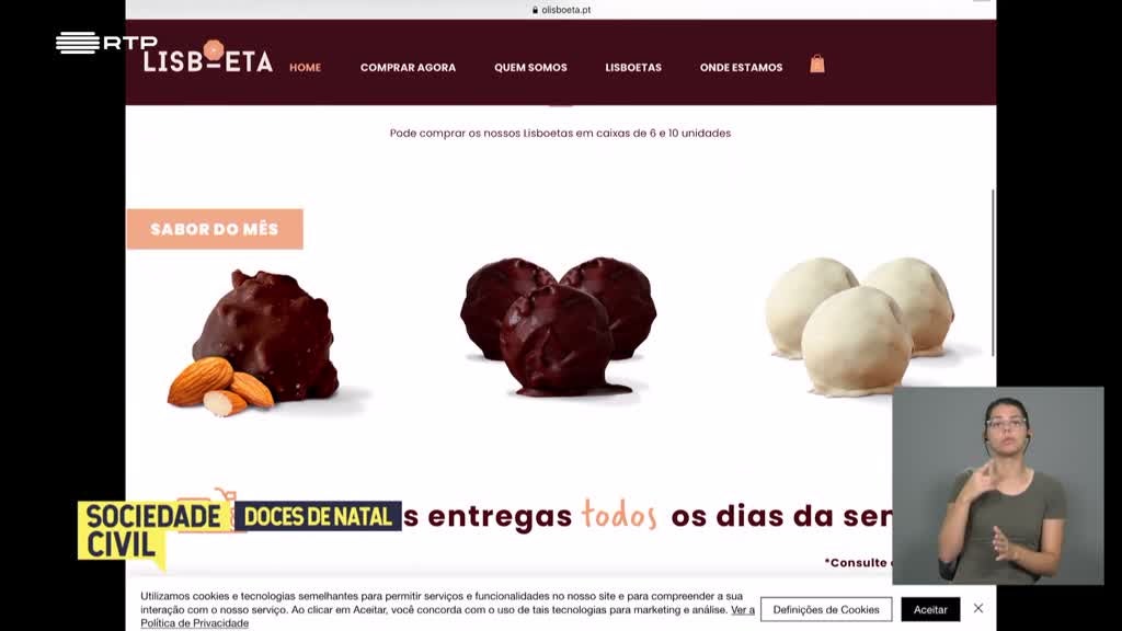 Imagem de Sociedade Civil - Doces de Natal