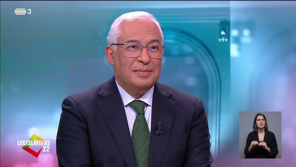 Imagem de Legislativas 22 - Debates SIC/ SIC NOTÍ - António Costa x Francisco dos Santos