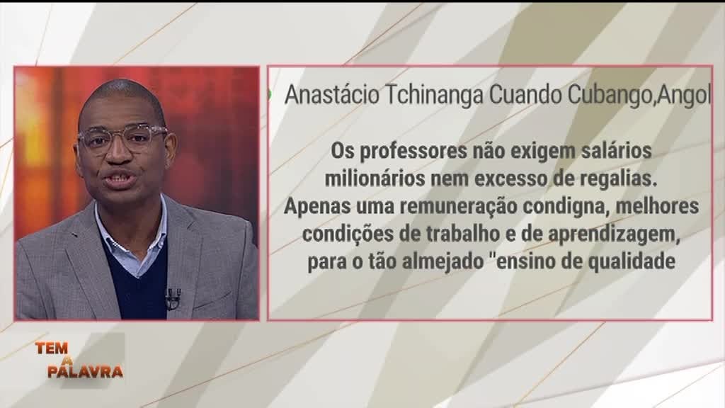 Imagem de Tem a Palavra - Nova Greve no Setor da Educação em Angola