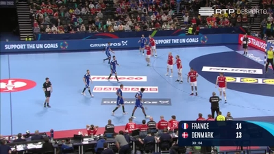 Andebol: Euro 2022 - França x Dinamarca