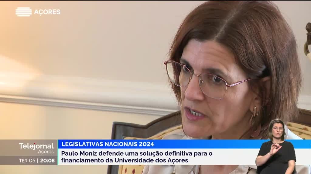 Telejornal Açores - Apresentação | Dulce Bradford