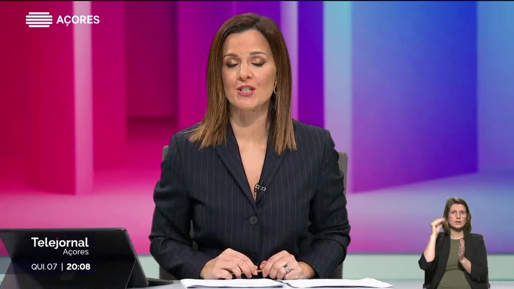 Telejornal Açores - Apresentação | Dulce Bradford