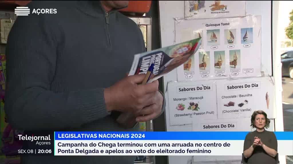 Telejornal Açores - Apresentação | Dulce Bradford