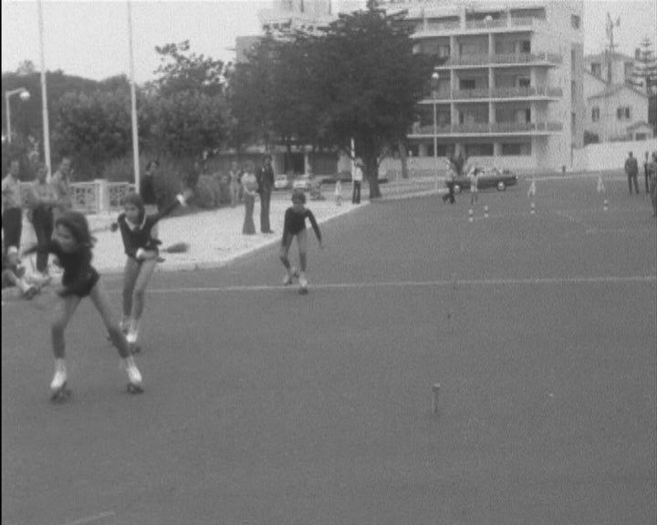 Corrida de patins no Estoril