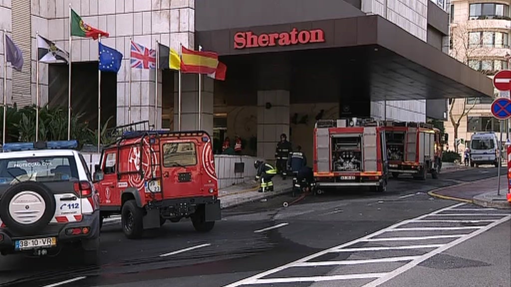 Incêndio no Hotel Sheraton