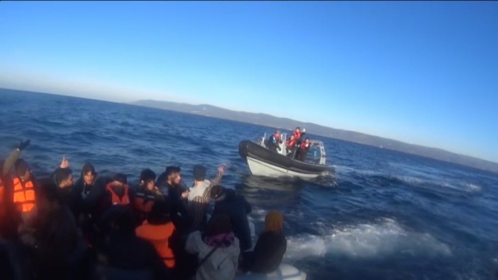 Polícia Marítima Portuguesa em Lesbos