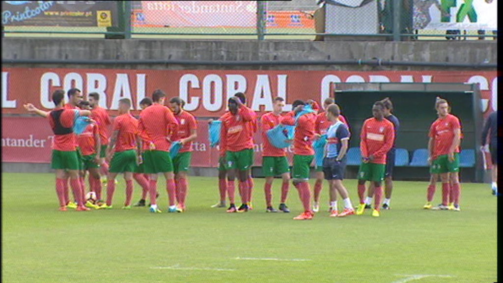 Futebol: Treino do Clube Sport Marítimo