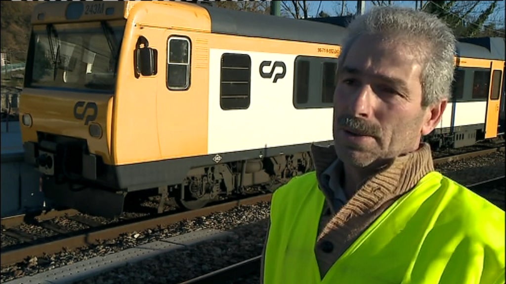 Descarrilamento na Linha do Douro