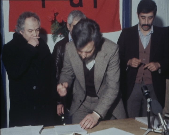 Assinatura do Acordo para a Força de Unidade Popular