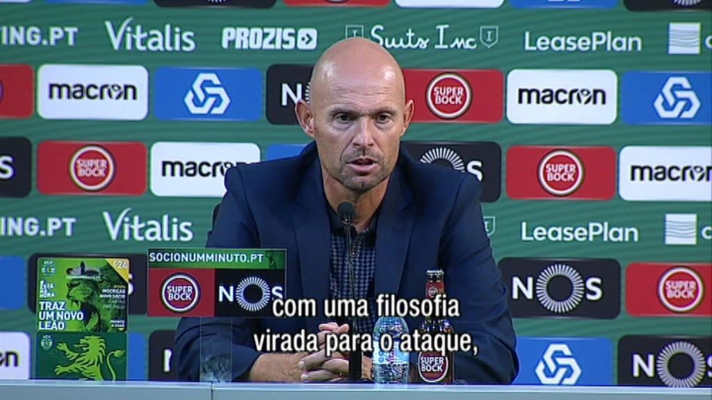 Futebol: novo treinador do Sporting