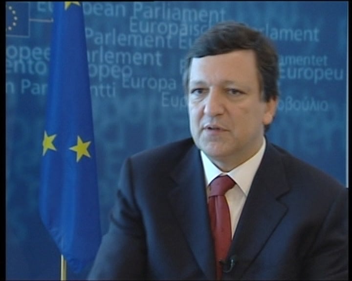 Eleição de Durão Barroso como presidente da Comissão Europeia