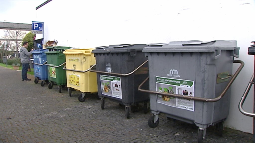 Recolha seletiva em Ponta Delgada
