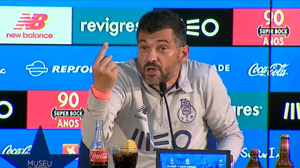 Declarações de Sérgio Conceição