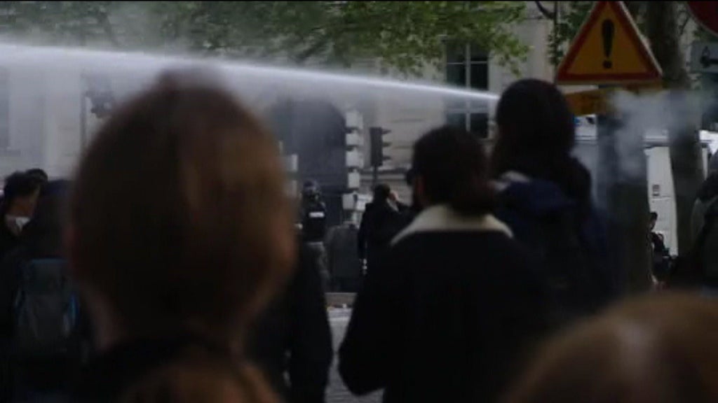 Confrontos no 1º de Maio em Paris