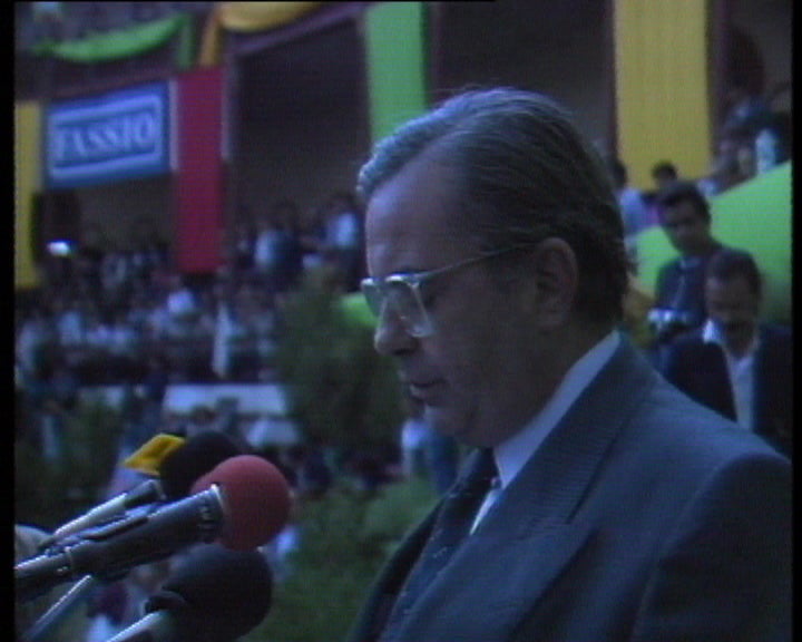 Comício de Jorge Sampaio