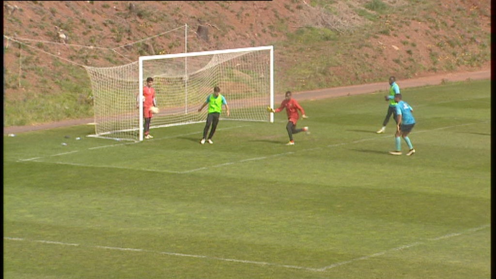Futebol: Treino do Clube de Futebol União