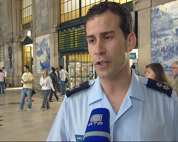 PSP nos transportes públicos