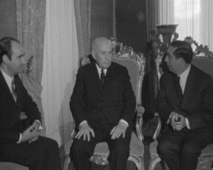 Américo Tomás recebe delegação de Portalegre