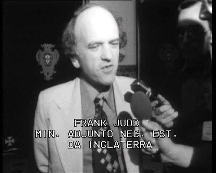 Visita de Frank Judd a Lisboa