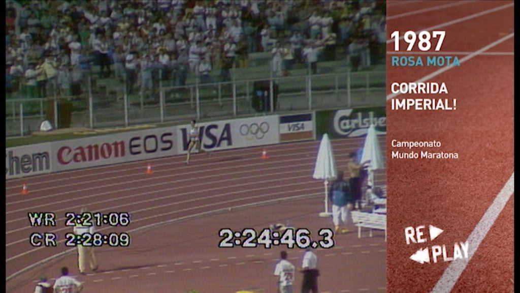 1987 Rosa Mota corrida Imperial!
