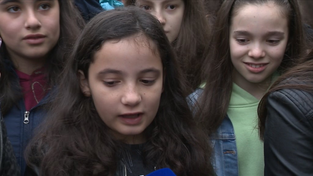 Protestos na Escola Oliveira Júnior