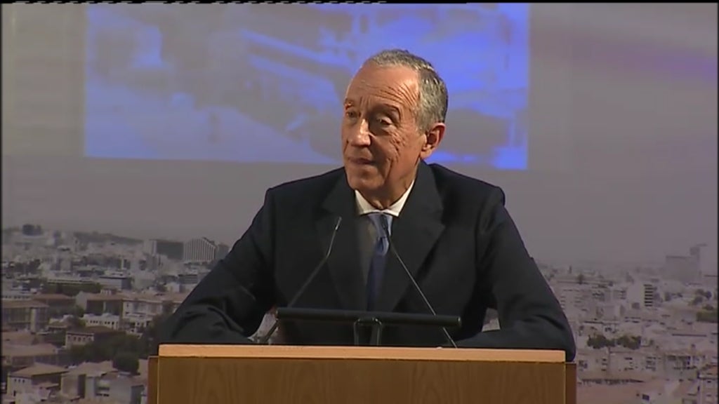 Marcelo Rebelo de Sousa participa em conferência no CCB